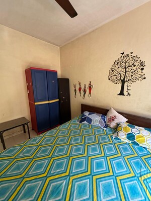 Bedroom in 3 BHK Apartment at Balaji Shriji Apartment CHS, Kopar Khairane – for Sale