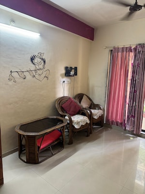 Living Room in 3 BHK Apartment at Balaji Shriji Apartment CHS, Kopar Khairane – for Sale