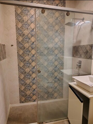 Bathroom in 2.5 BHK Builder Floor at Chittaranjan Park – for Rent
