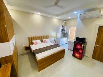 Living Room in Studio Builder Floor at Sector 31 – for Rent