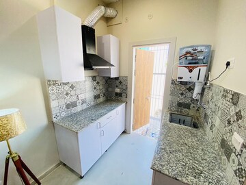 Kitchen in Studio Builder Floor at Sector 31 – for Rent