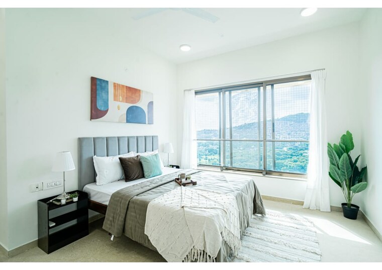 Bedroom, kalpataru-aura 2.5 Bedroom 958 Sq.Ft. Apartment In Ghatkopar West Mumbai 9051076