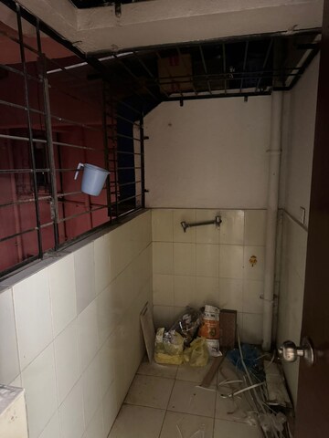 Bathroom in 3 BHK Apartment at Goel Ganga Hill Mist Harmony, Kondhwa – for Rent