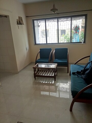 Living Room in 1 BHK Apartment at Panchavan Complex, Ic Colony – for Rent