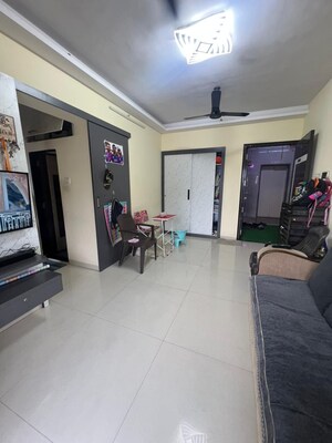 Living Room in 1 BHK Apartment at Vedant Shree Gopinath Sublime, Kalwa – for Sale