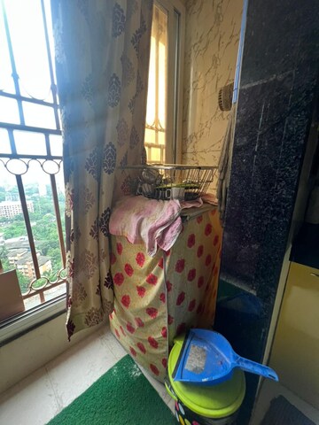 Balcony in 1 BHK Apartment at Vedant Shree Gopinath Sublime, Kalwa – for Sale