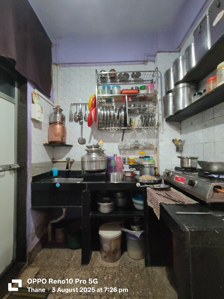 Kitchen, prem-kutir-chs 1 Bedroom 390 Sq.Ft. Apartment In Kalwa Thane 9051110