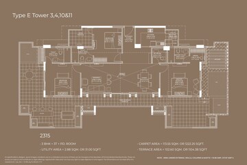 Master Plan in 3 BHK Penthouse at Sector 1 Greater Noida – for Sale