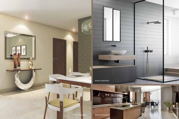 Kitchen in 3 BHK Penthouse at Sector 1 Greater Noida – for Sale