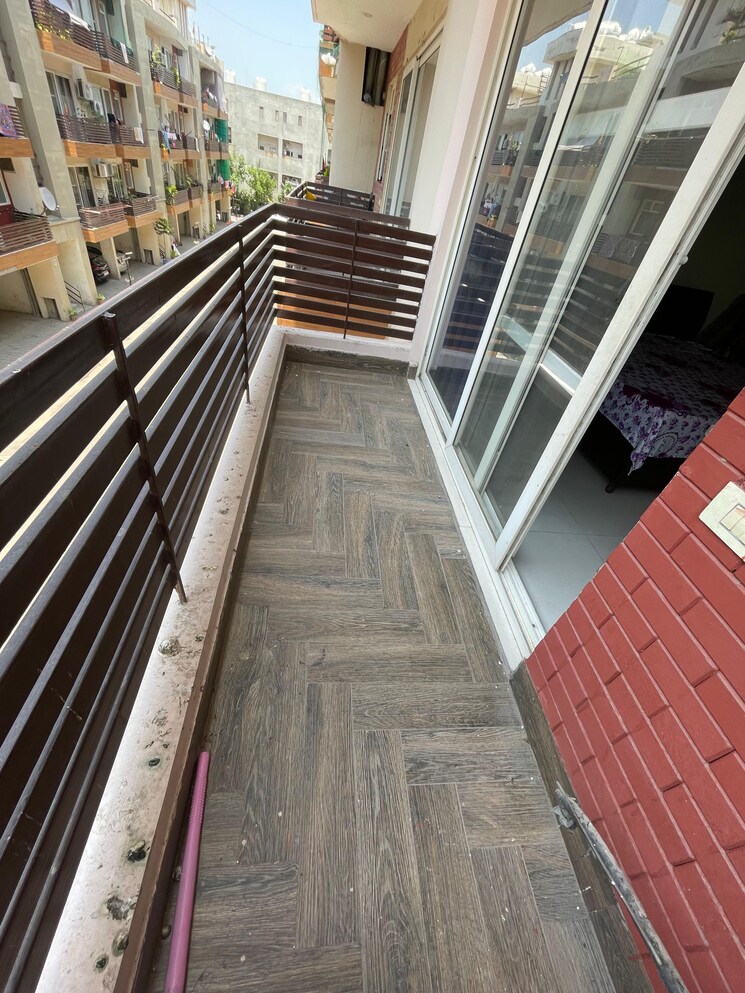 Balcony, ananta-lifestyle 3 Bedroom 1432 Sq.Ft. Apartment In Lohgarh Zirakpur 9051144