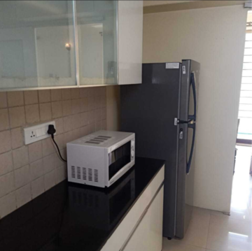 Kitchen in 3 BHK Apartment at Skyi Iris, Dasar – for Rent