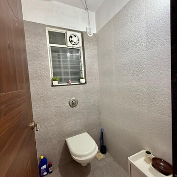 Bathroom in 1 BHK Apartment at Bluebells CHS, Balewadi – for Rent