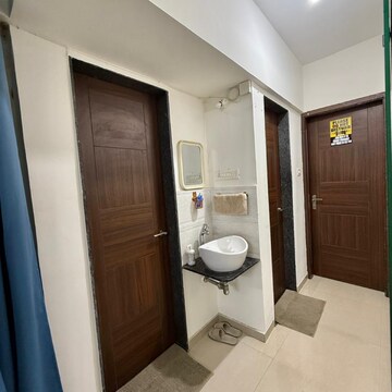 Bathroom in 1 BHK Apartment at Bluebells CHS, Balewadi – for Rent