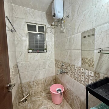 Bathroom in 1 BHK Apartment at Bluebells CHS, Balewadi – for Rent