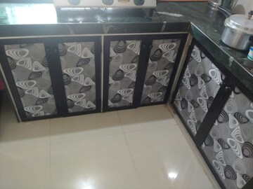 Kitchen in 1 BHK Apartment at Virat CHS, Goregaon East – for Rent