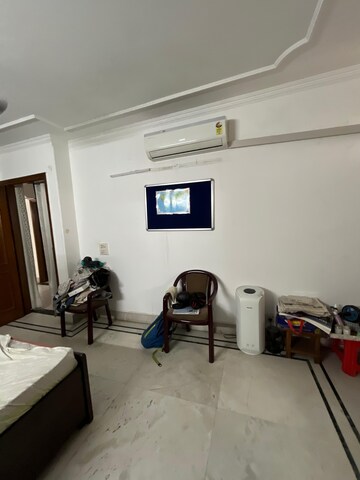 Living Room in 3.5 BHK Builder Floor at Greater Kailash I – for Rent