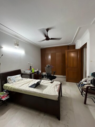 Bedroom in 3.5 BHK Builder Floor at Greater Kailash I – for Rent