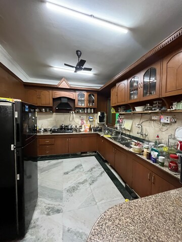Kitchen in 3.5 BHK Builder Floor at Greater Kailash I – for Rent