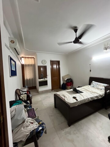 Living Room in 3.5 BHK Builder Floor at Greater Kailash I – for Rent