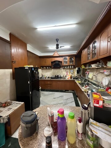 Kitchen in 3.5 BHK Builder Floor at Greater Kailash I – for Rent
