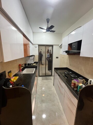 Kitchen in 3 BHK Penthouse at Rag Megh Malhar, Goregaon East – for Rent