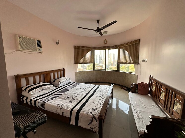 Bedroom, rag-megh-malhar 3 Bedroom 1200 Sq.Ft. Penthouse In Goregaon East Mumbai 9051249