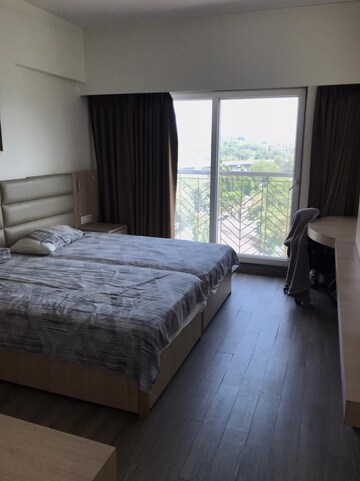 Bedroom in 1 BHK Apartment at K Raheja Heights, Malad East – for Rent