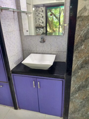 Bathroom in 1 BHK Apartment at Sai Sadan CHS Goregaon, Goregaon East – for Rent