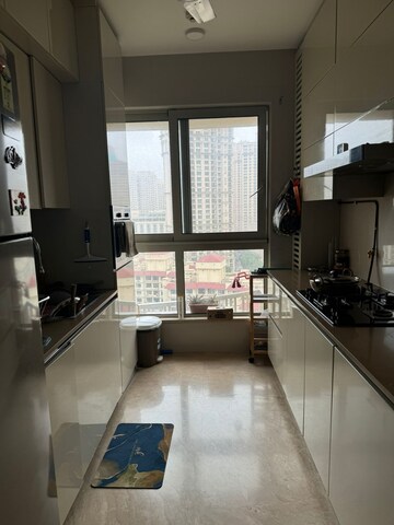 Kitchen in 2 BHK Apartment at Hiranandani Castle Rock, Powai – for Rent