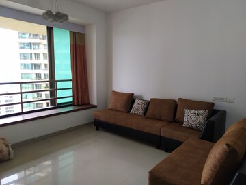 Living Room in 2 BHK Apartment at Oberoi Springs, Andheri West – for Rent
