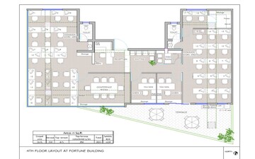 Floor Plan in  Office Space at Sakal Nagar – for Rent