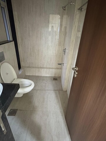 Bathroom in 3 BHK Apartment at Sheth Avalon, Laxmi Nagar – for Rent