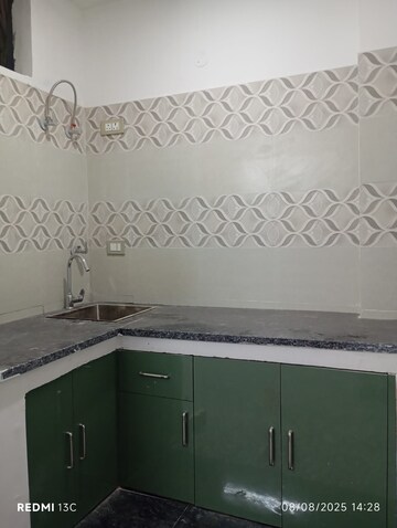 Kitchen in 1 BHK Builder Floor at Esteem Complex, Savitri Nagar – for Rent