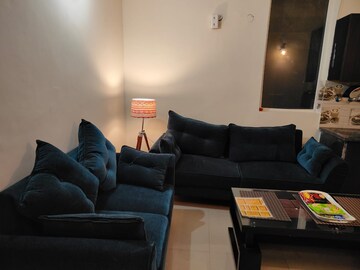 Living Room in 3 BHK Apartment at Sikka Karnam Greens, Sector 143b – for Rent
