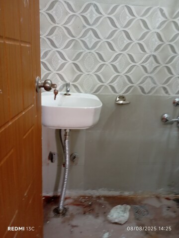 Bathroom in 1 BHK Builder Floor at Esteem Complex, Savitri Nagar – for Rent