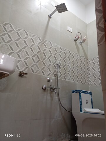 Bathroom in 1 BHK Builder Floor at Esteem Complex, Savitri Nagar – for Rent