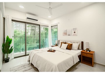 Bedroom in 2 BHK Apartment at Lily White, Jogeshwari East – for Rent
