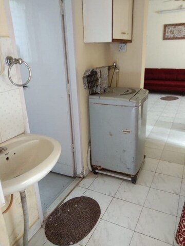 Bathroom in 2 BHK Apartment at Rohan Garden, Kothrud – for Rent