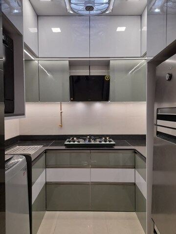 Kitchen in 1 BHK Apartment at Sheth Vasant Oasis, Andheri East – for Rent