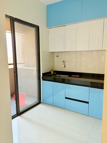 Kitchen in 3 BHK Apartment at Mantra Montana Phase 1, Dhanori – for Rent