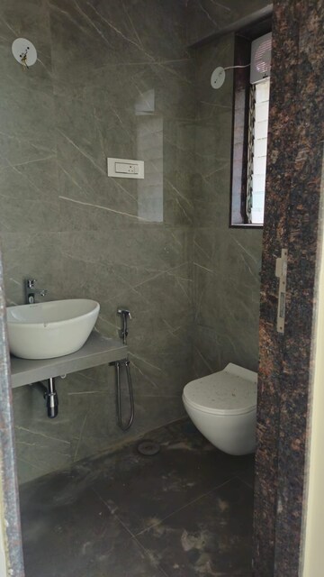 Bathroom in 2 BHK Apartment at Shivoham Avyukta Vedant, Borivali West – for Rent