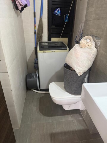 Laundry Area in 1 BHK Apartment at Kanakia Rainforest, Andheri East – for Rent