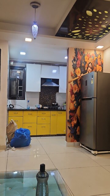 Living Room in 3 BHK Builder Floor at Dwarka Mor – for Rent