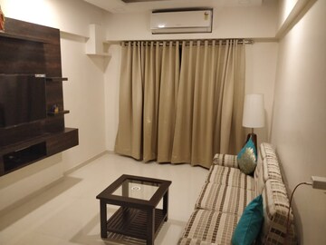 Living Room in 1 BHK Apartment at Crescent Landmark, Andheri East – for Rent