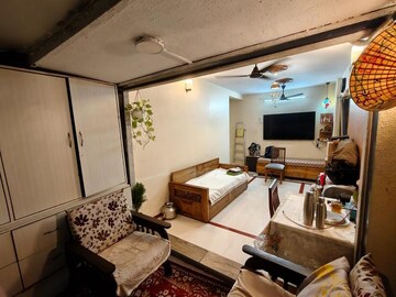 Living Room in 1 BHK Apartment at Aakanksha Garden, Manpada – for Rent