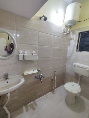 Bathroom in 2 BHK Builder Floor at Btm Layout Stage 2 – for Rent