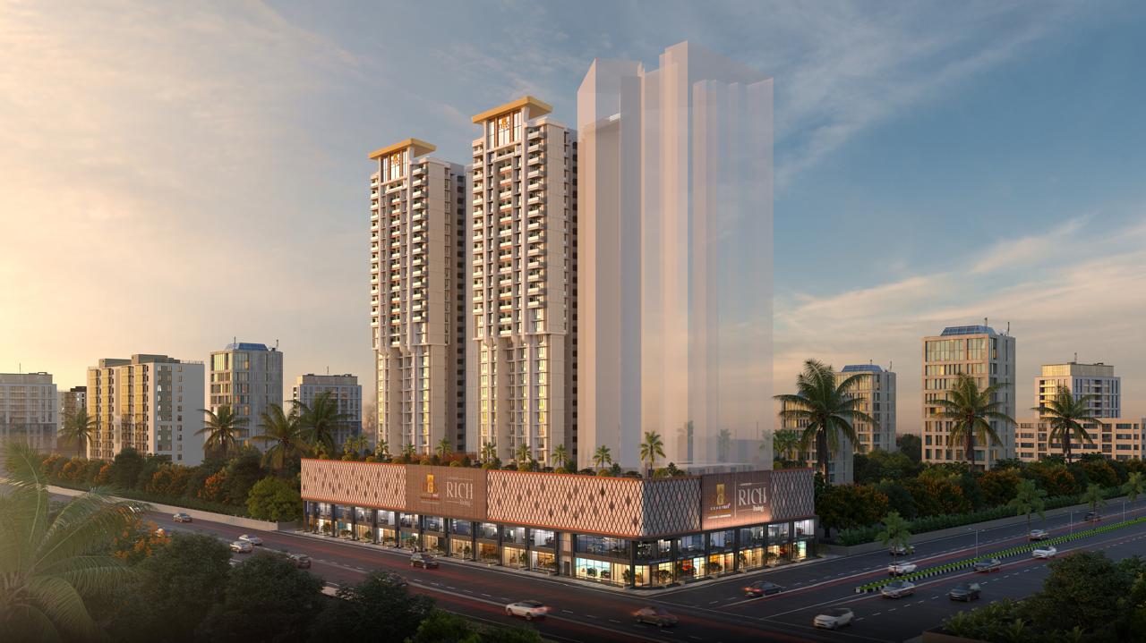 2 BHK + Pooja Room Apartment For Sale in DGS Sheetal Sky