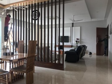 Living Room in 4 BHK Apartment at Windsor Grande Residences, Andheri West – for Rent