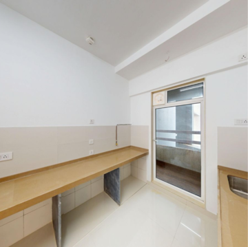 Kitchen in 2.5 BHK Apartment at Marathon Montesouth 2, Agripada – for Rent