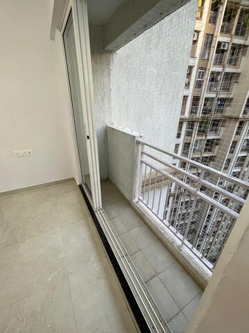Balcony in 1 BHK Apartment at JP North Alexa, Mira Road – for Rent